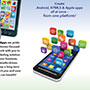 Trifold Print Design for AZ Smartphone Apps